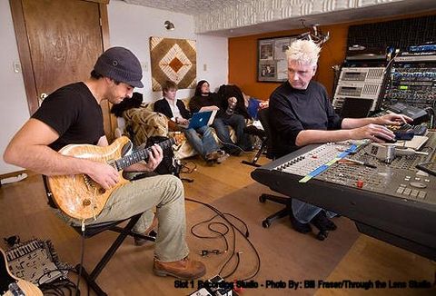 a'tris 16 Boston band a’tris at Slot-1 recording studio in Ambler, PA © 2009, Bill Fraser/Through The Lens