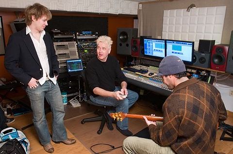 a'tris 16 Boston band a’tris at Slot-1 recording studio in Ambler, PA © 2009, Bill Fraser/Through The Lens